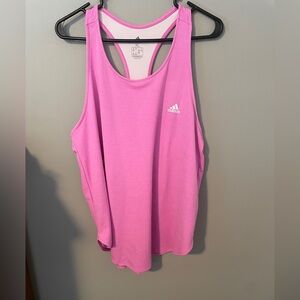 Adidas Women's Vibrant Pink Tank Top